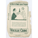Buvard publicitaire. Vieille Cure. La Gloire des Grandes Liqueurs Françaises. Grand' Mère. 