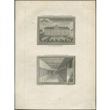 Façade intérieure du Collège de Navarre - L'un des dortoirs de ce collège.