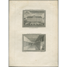 Façade intérieure du Collège de Navarre - L'un des dortoirs de ce collège.