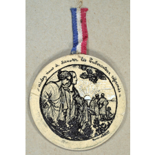Insigne de quête du Comité des Oeuvres de Guerre du Calvados.
