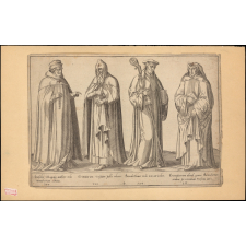 Costumes de différents ordres monastiques.