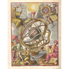 Frontispice de l'Atlas novus. 