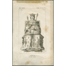 Louis IX. Costume Royal.