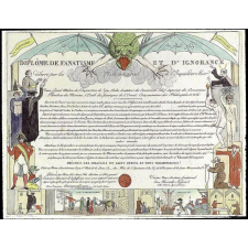 Diplôme de fanatisme et d'ignorance : délivré par les Missionnaires de l'Inquisidor Mor.