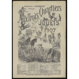 Aux Trois Quartiers, Paris. Jouets, étrennes 1907. 