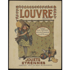 Louvre, Paris. Jouets, étrennes 1913.