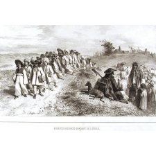 Enfants hongrois sortant de l'école, Orsova, 8 juillet 1837.
