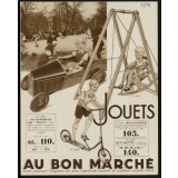 Au Bon Marché. Jouets.