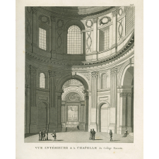 Vue intérieure de la Chapelle du Collège Mazarin.
