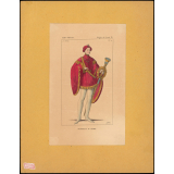 Sergent d'arme. XIIIème siècle. Règne de Louis IX.