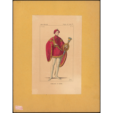 Sergent d'arme. XIIIème siècle. Règne de Louis IX.