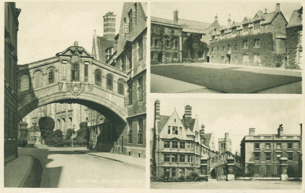 996 - Hertford College, Oxford.