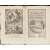 Alphabet de l'histoire des animaux orné de 27 gravures.