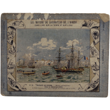 Siège de Sébastopol (1853) - Les moyens de locomotion de l'homme. Bateaux de guerre N°10