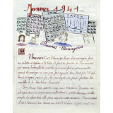 Janvier 1941. Pauvres ménagères.