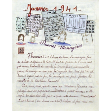 Janvier 1941. Pauvres ménagères.
