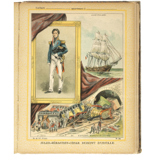 Jules-Sébastien-César Dumont d'Urville - Les Français illustres n°24.