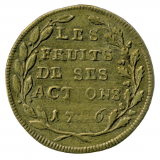 Médaille à l'effigie du général Bonaparte. 