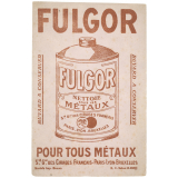 Buvard publicitaire. Fulgor. 