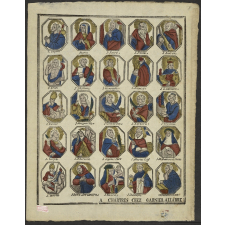 Galerie de saintes et de saints.