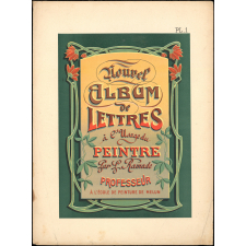 Nouvel Album de lettres à l'usage du peintre.