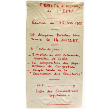 Comité d'Action de l'I.P.N. - Réunion du 25 juin 1968.