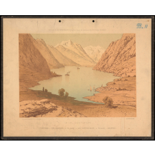 Tableaux géographiques : Le lac : Les glaciers