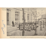 L'Ecole Braille, dont les nouveaux bâtiments ont été inaugurés le 9 mai 1899, par M. Loubet.