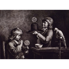 Les bulles de savon. 