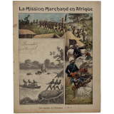 Les Rapides du M'Bomou - La mission Marchand en Afrique. N°6.