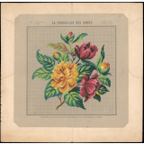 Modèle de broderie. 
