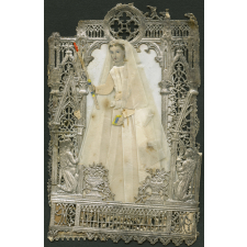 Image religieuse. Image de communion. 