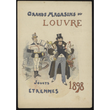 Grands magasins du Louvre. Jouets, étrennes 1898.
