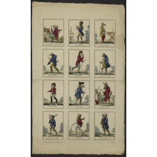 Personnages à tête zoomorphe.