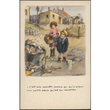 Ligue nationale contre le taudis. Pochette de cartes postales.