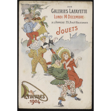 Aux Galeries Lafayette. Jouets, étrennes 1904.