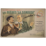 Buvard publicitaire. Bières La Semeuse ensoleillent le cœur.