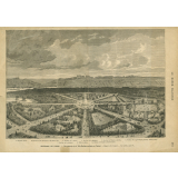 Vue générale de la Ville Ecolière projetée au Vésinet. Environs de Paris.