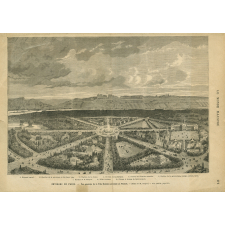 Vue générale de la Ville Ecolière projetée au Vésinet. Environs de Paris.