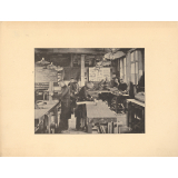 Un atelier de menuiserie d'enfants sourds-muets.