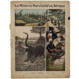 Chasse à l'éléphant - La mission Marchand en Afrique. N°3.
