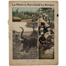 Chasse à l'éléphant - La mission Marchand en Afrique. N°3.
