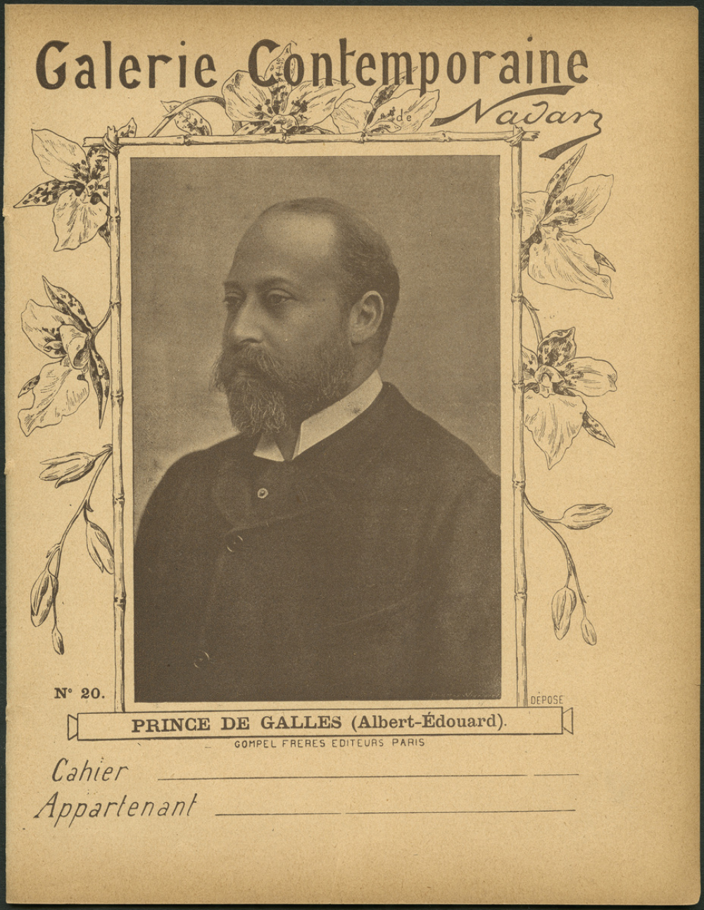 Prince de Galles (Albert-Edouard) - Galerie Contemporaine n°20.