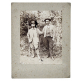 Monsieur le doyen Larmende en alpiniste. 