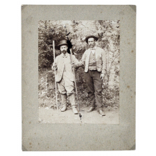 Monsieur le doyen Larmende en alpiniste.