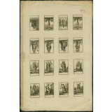Feuille de saints. 
