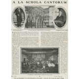 A la Schola cantorum.