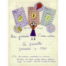 La Journée d'une mère de famille : Janvier 1941