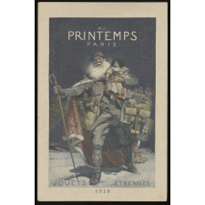 Au Printemps, Paris. Jouets, étrennes 1918.