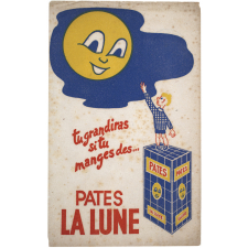 Buvard publicitaire. Pâtes La Lune.
